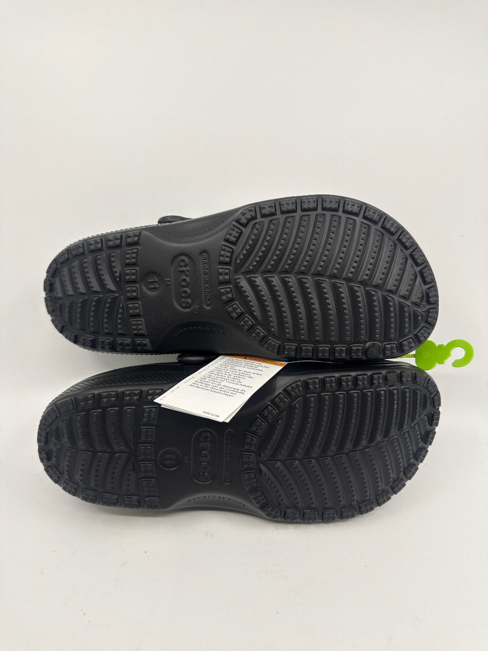 CROCS CLASSICS CLOG X PLEASURES SKELETON - BLACK GLOW|26130