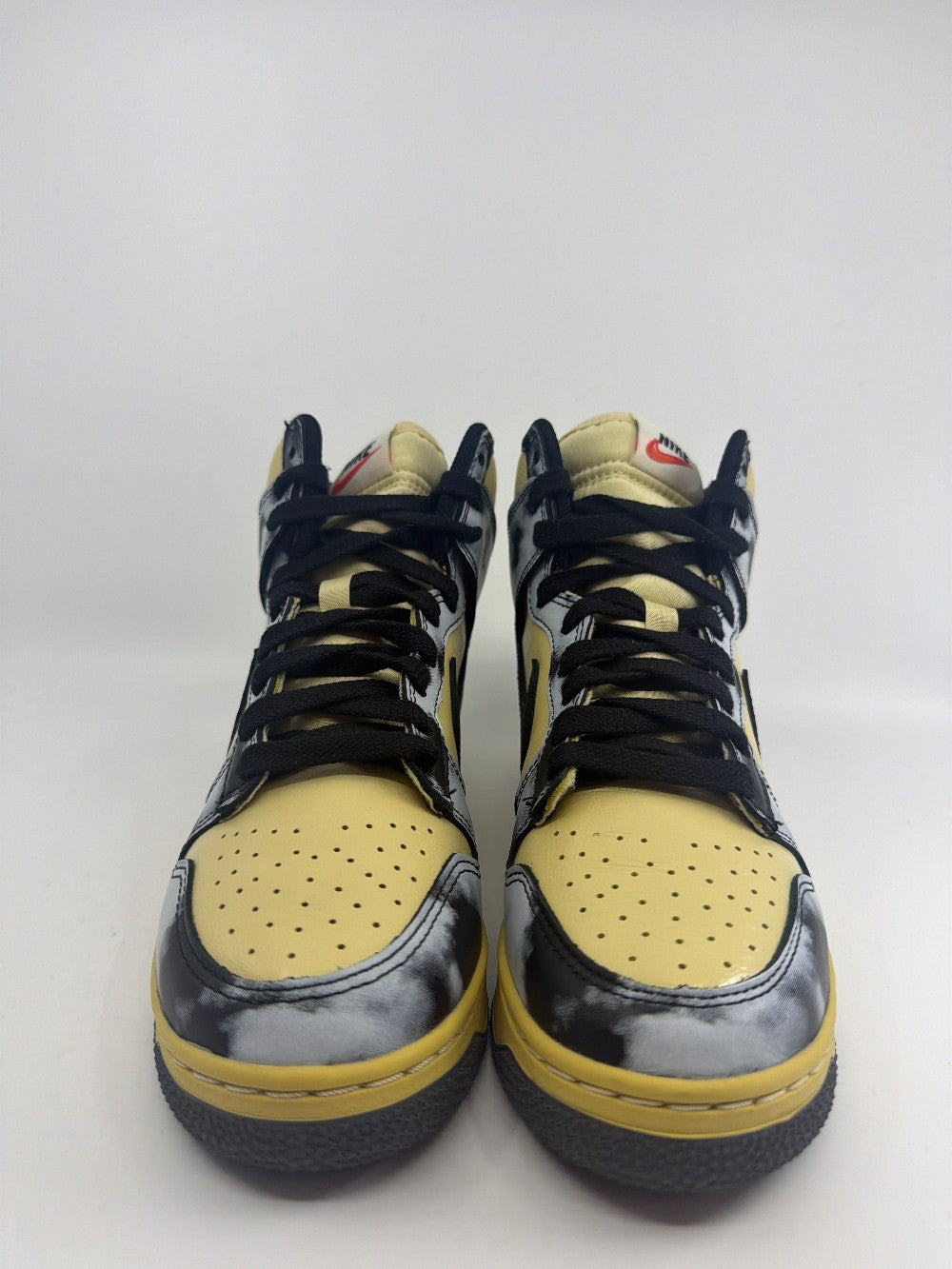 NIKE DUNK HIGH 1985 - BLACK ACID WASH|27392