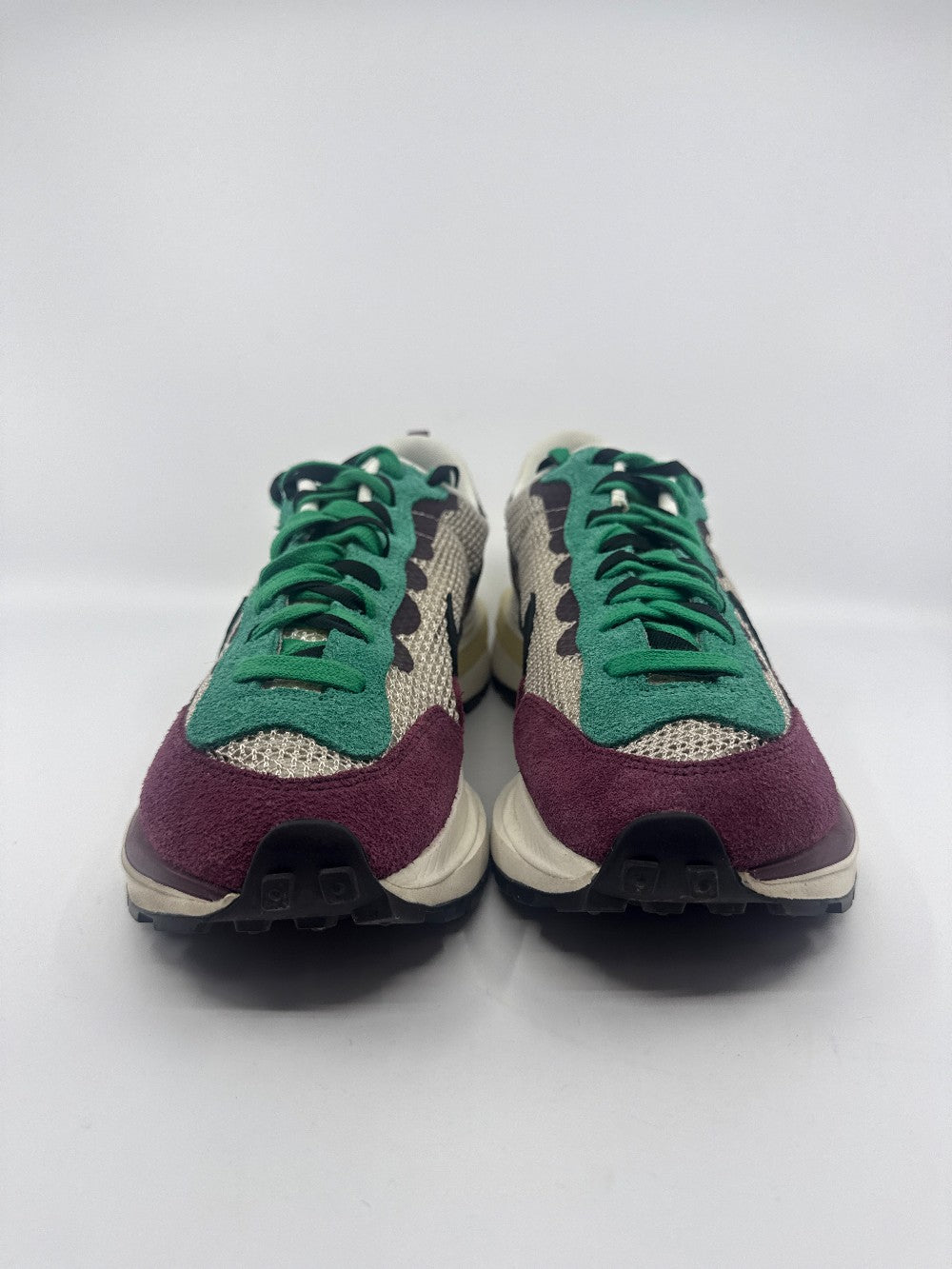 *USED* NIKE VAPORWAFFLE X SACAI - VILLIAN RED NEPTUNE GREEN|33219