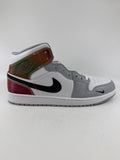 AJ 1 MID - MULTI-COLOR WHITE WOLF GREY|36038