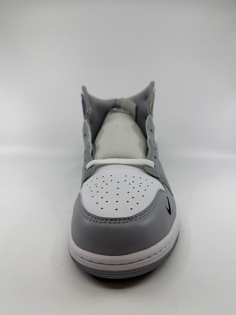 AJ 1 MID - MULTI-COLOR WHITE WOLF GREY|36045