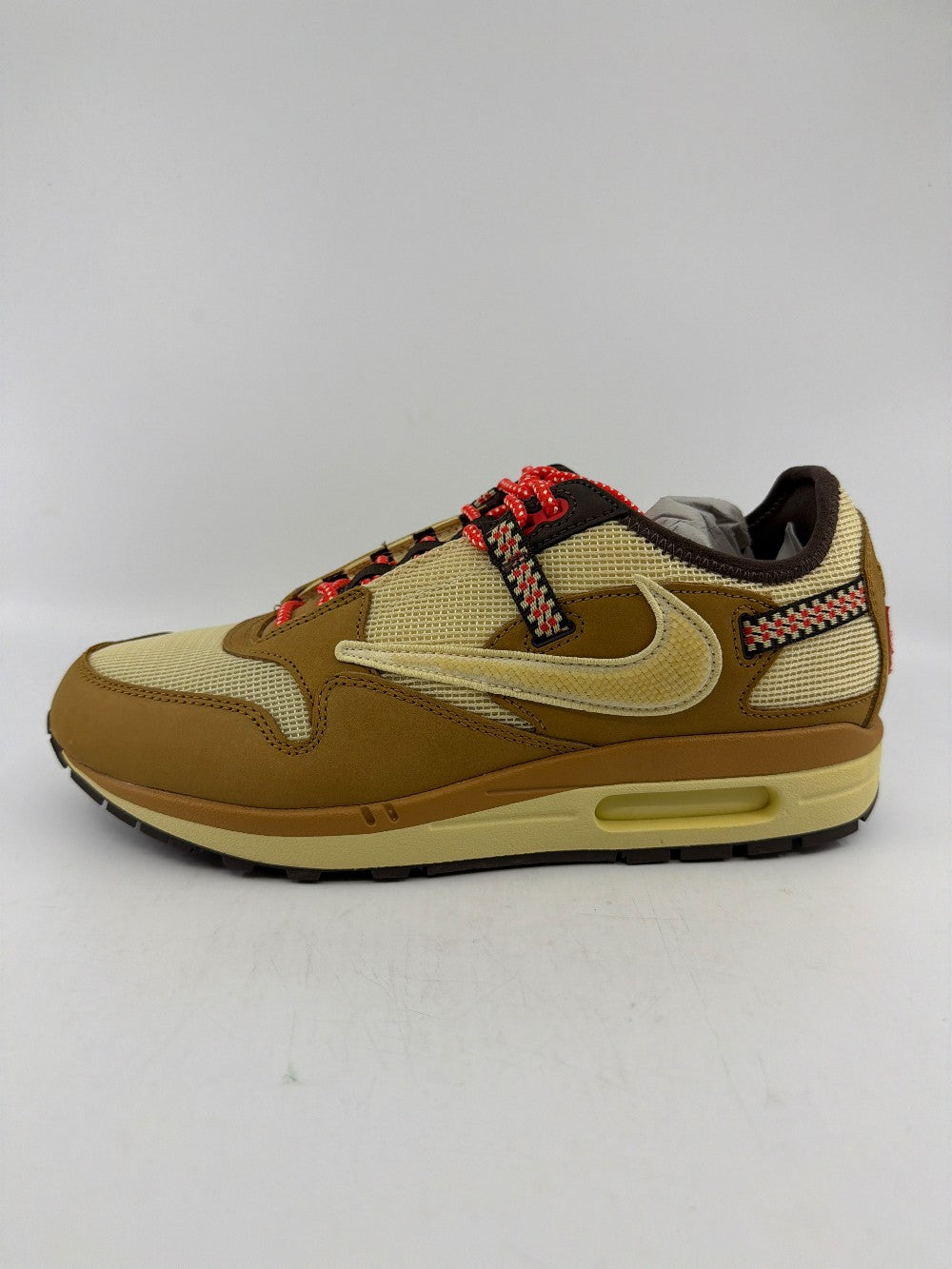 NIKE AIR MAX 1 X TRAVIS SCOTT - CACTUS JACK WHEAT LEMON DROP|36306