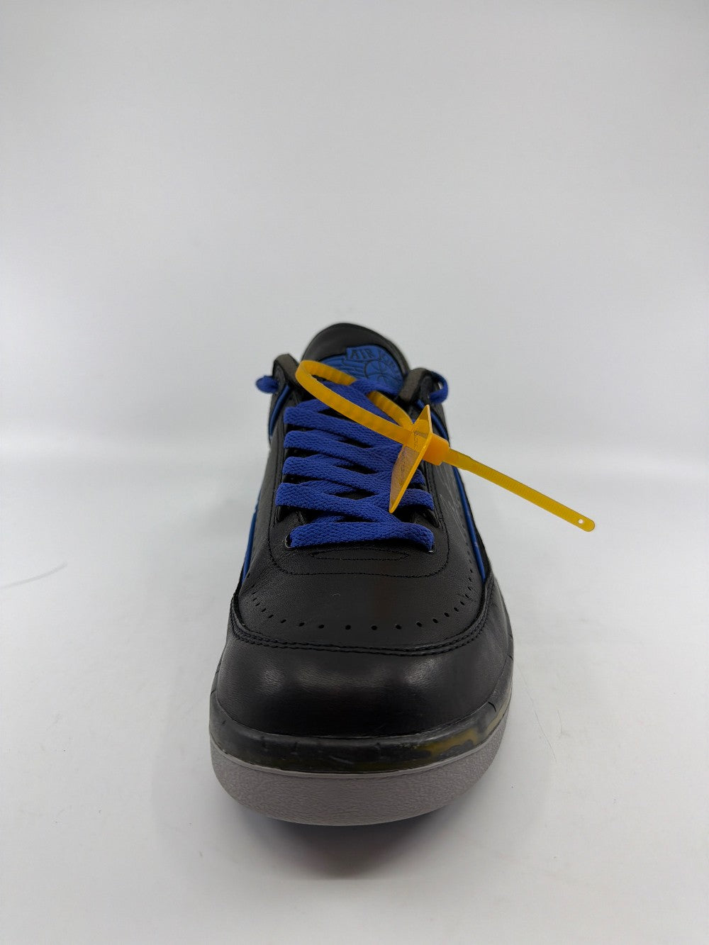 *USED* AJ 2 LOW X OFF-WHITE - BLACK BLUE|36377