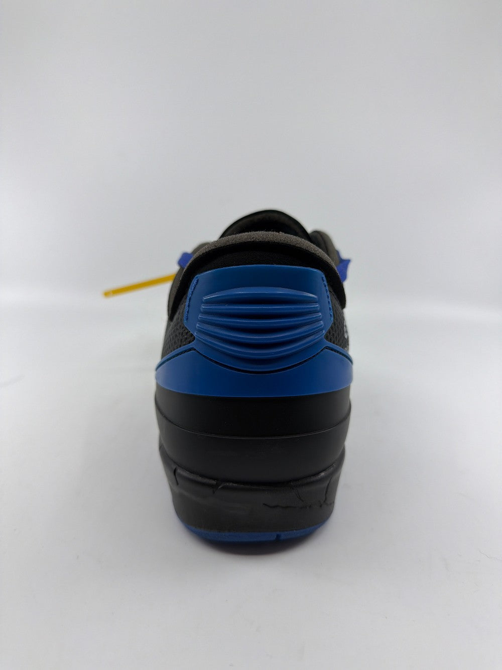 *USED* AJ 2 LOW X OFF-WHITE - BLACK BLUE|36379