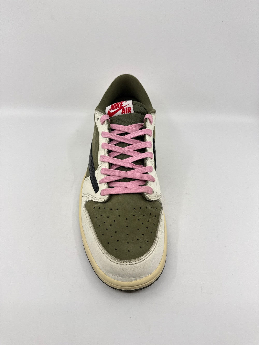 *USED* AJ 1 LOW X TRAVIS SCOTT - MEDIUM OLIVE|36487