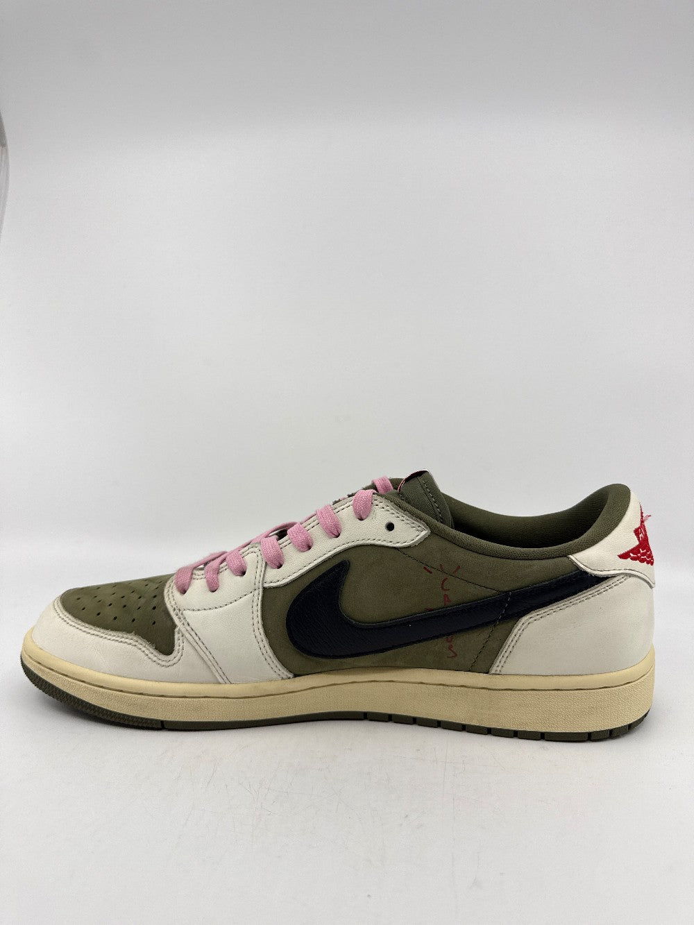 *USED* AJ 1 LOW X TRAVIS SCOTT - MEDIUM OLIVE|36488
