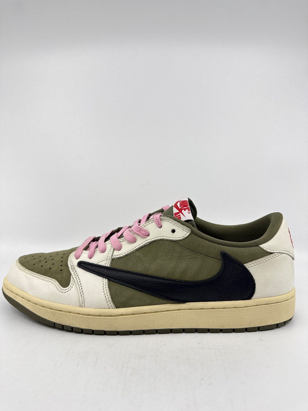 *USED* AJ 1 LOW X TRAVIS SCOTT - MEDIUM OLIVE|36491