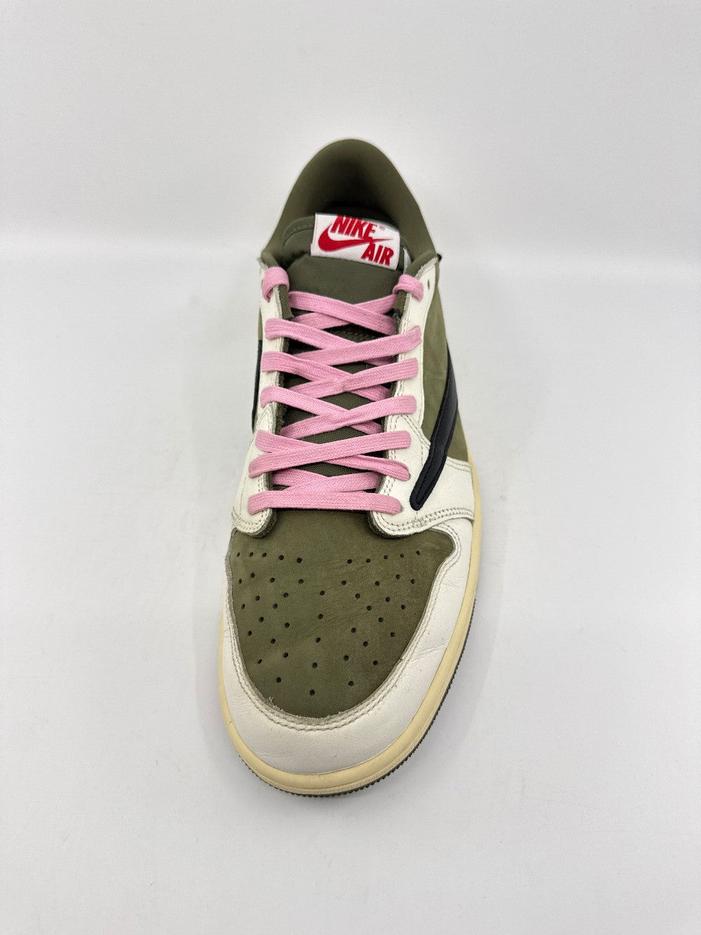 *USED* AJ 1 LOW X TRAVIS SCOTT - MEDIUM OLIVE|36492