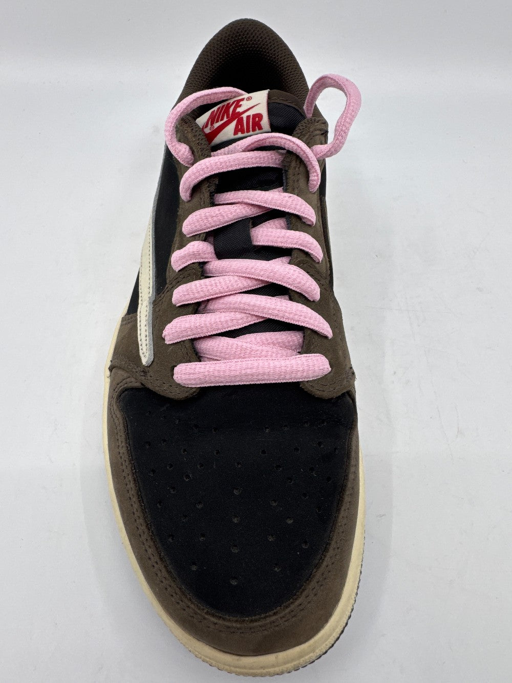 *USED/REP BOX* AJ 1 LOW X TRAVIS SCOTT - MOCHA|36941