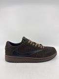*USED* AJ 1 LOW X TRAVIS SCOTT - VELVET BROWN|38814
