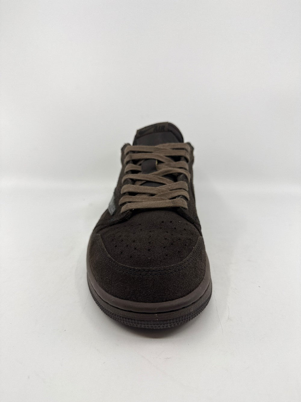 *USED* AJ 1 LOW X TRAVIS SCOTT - VELVET BROWN|38815