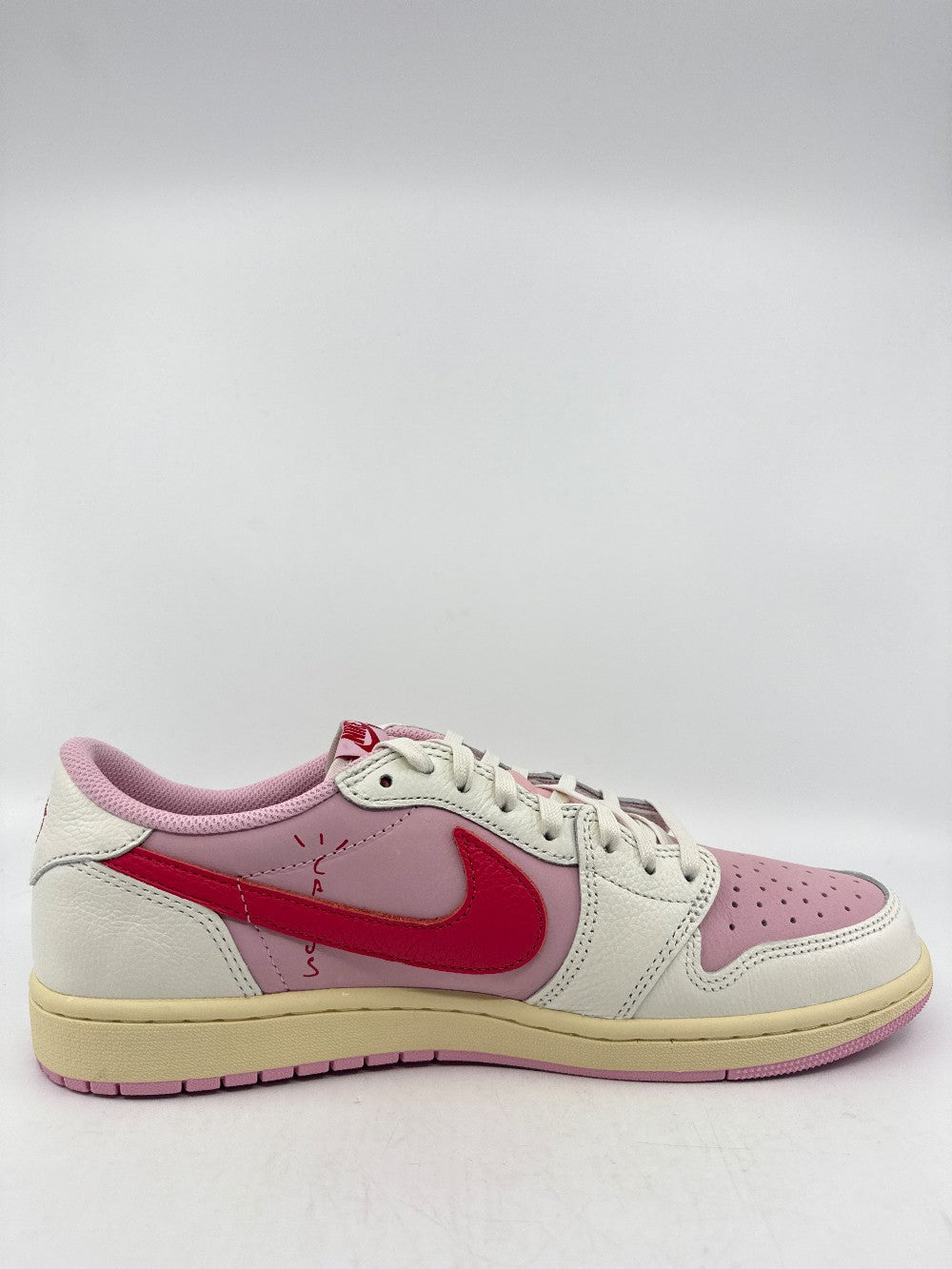 *USED* AJ 1 LOW X TRAVIS SCOTT - TROPICAL PINK|40272