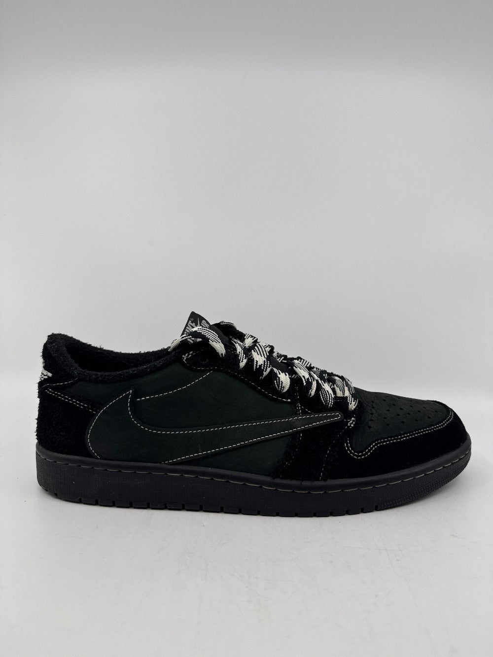 *USED* AJ 1 LOW X TRAVIS SCOTT - BLACK PHANTON|40380