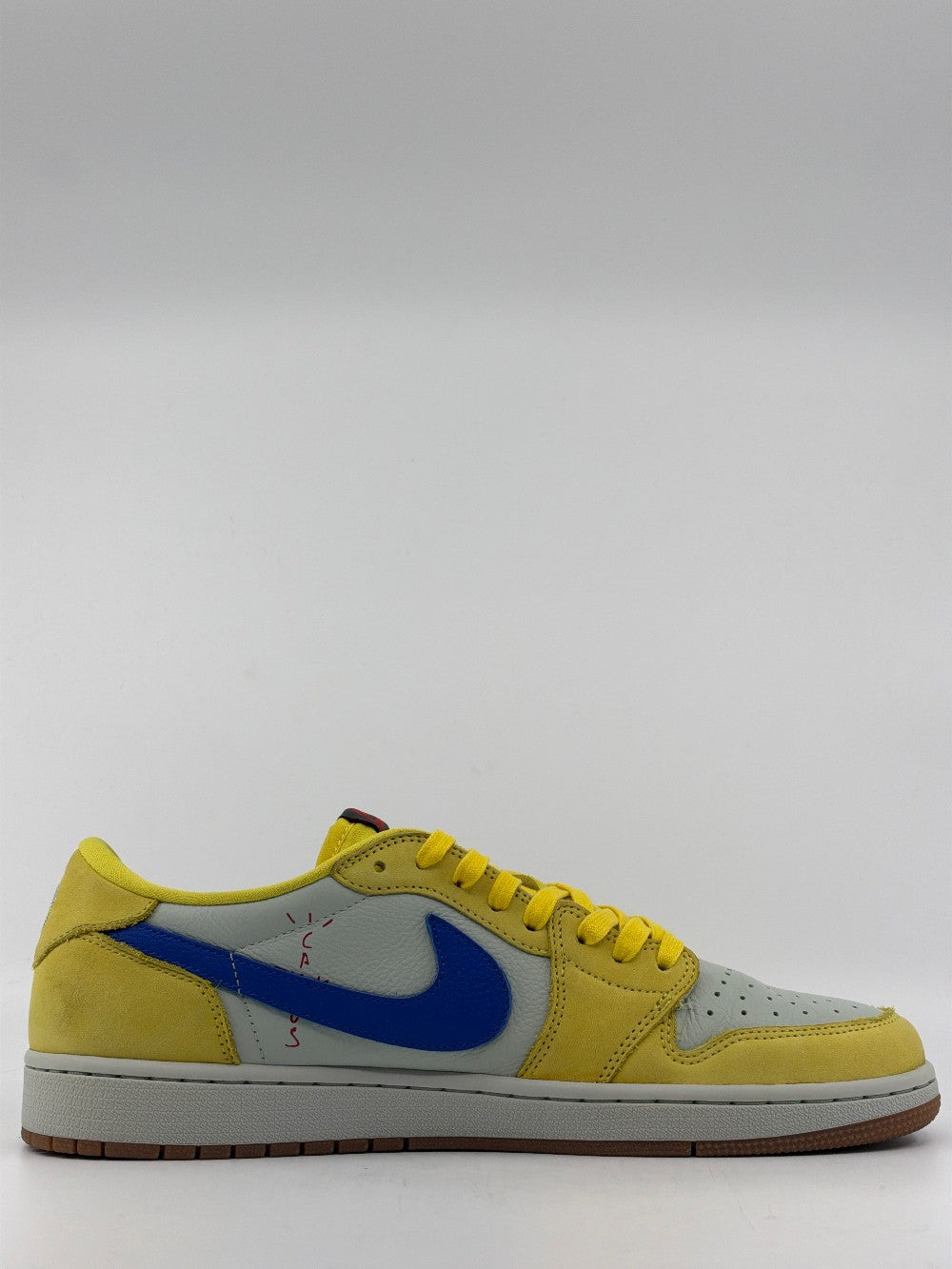 *USED* AJ 1 LOW X TRAVIS SCOTT (W) - CANARY|40420