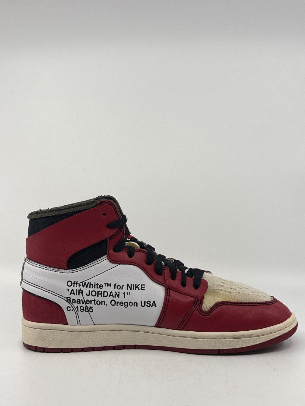 *USED* AJ 1 X OFF-WHITE - CHICAGO|41002