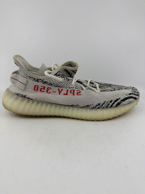 *USED* ADIDAS YEEZY BOOST 350 V2 - ZEBRA|41933