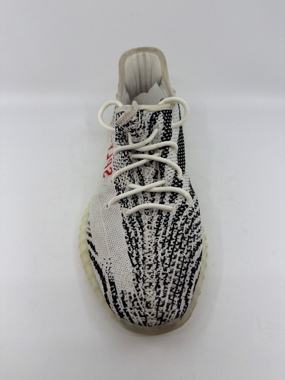*USED* ADIDAS YEEZY BOOST 350 V2 - ZEBRA|41934