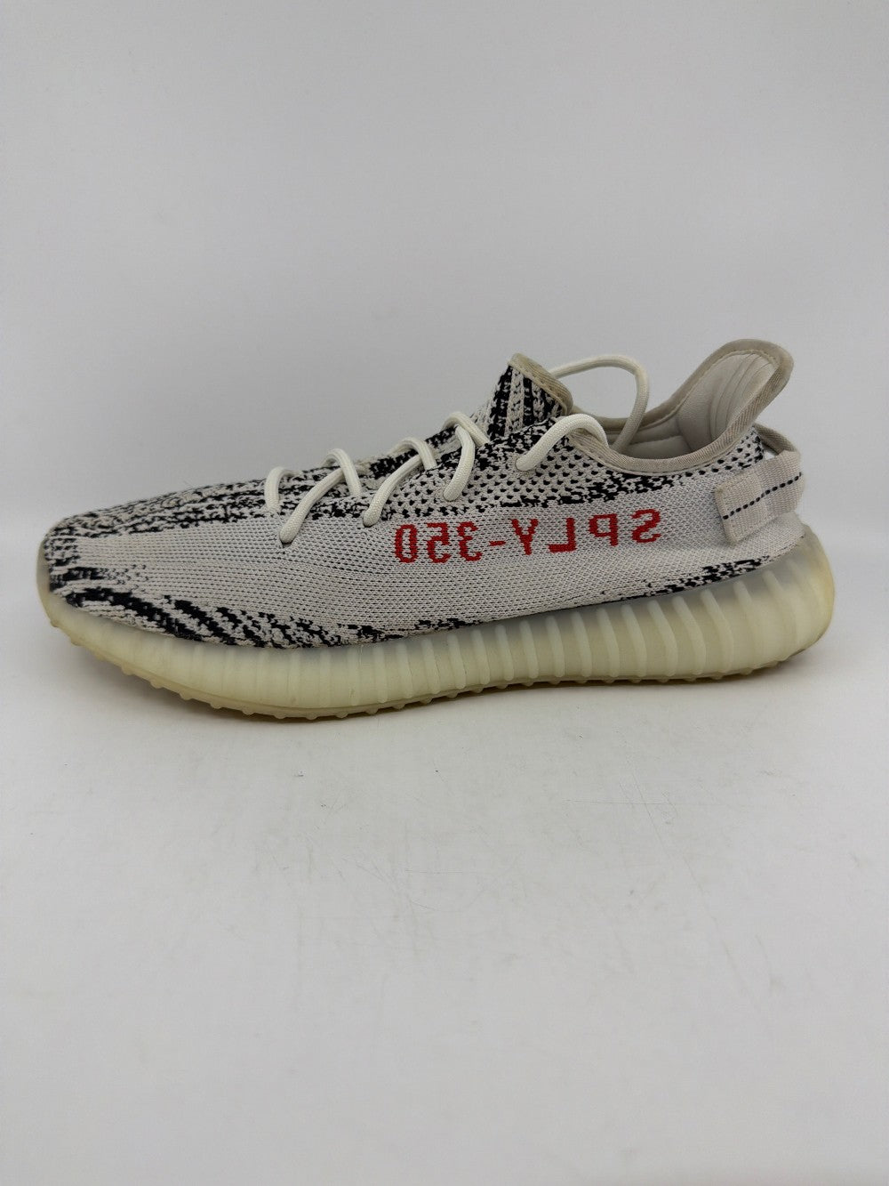 *USED* ADIDAS YEEZY BOOST 350 V2 - ZEBRA|41938