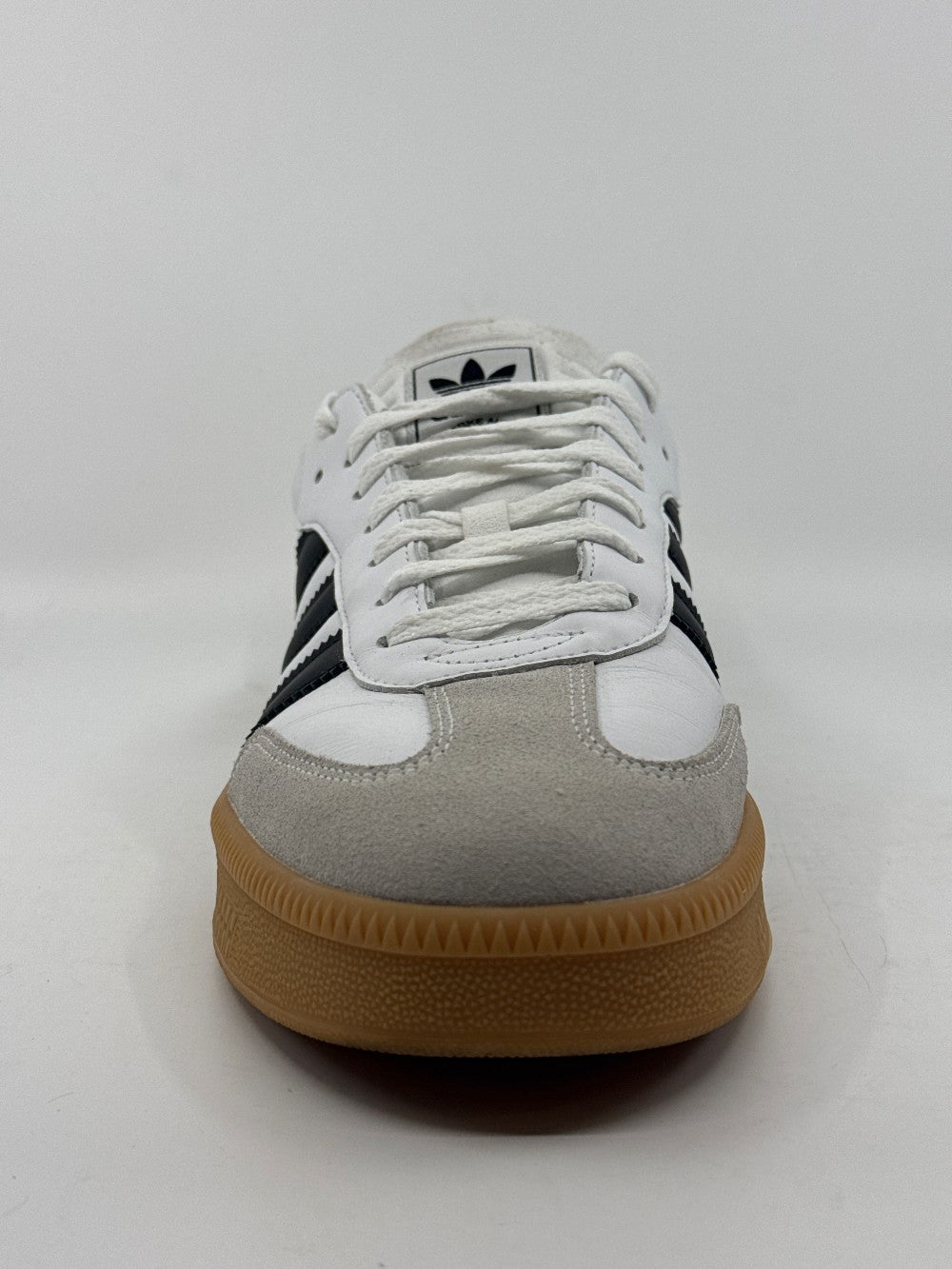 *USED/NO BOX* ADIDAS SAMBA XLG - WHITE BLACK GUM|41968
