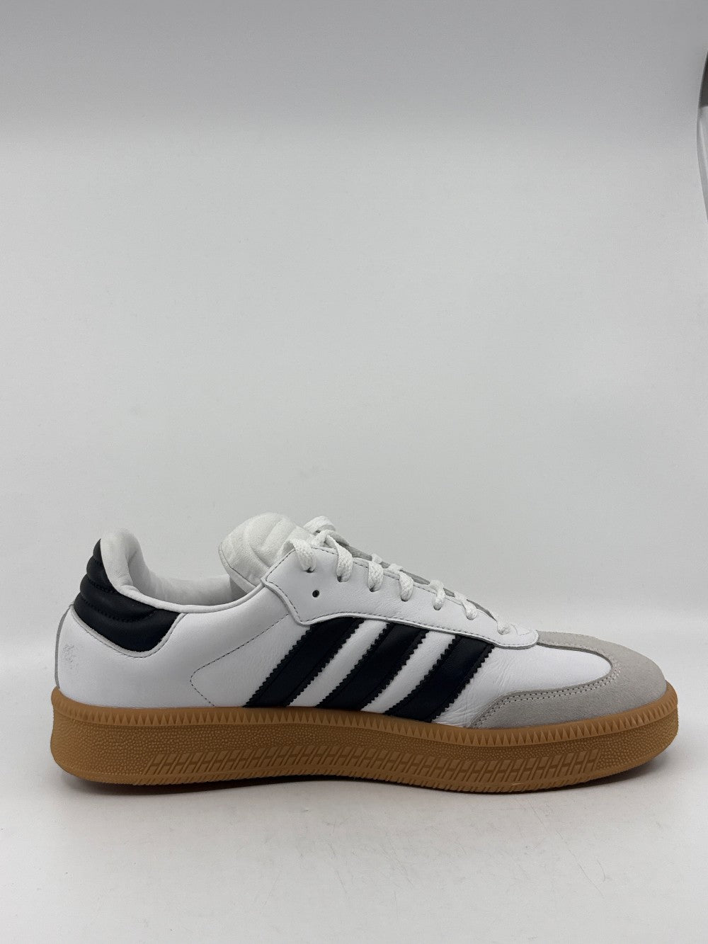 *USED/NO BOX* ADIDAS SAMBA XLG - WHITE BLACK GUM|41973