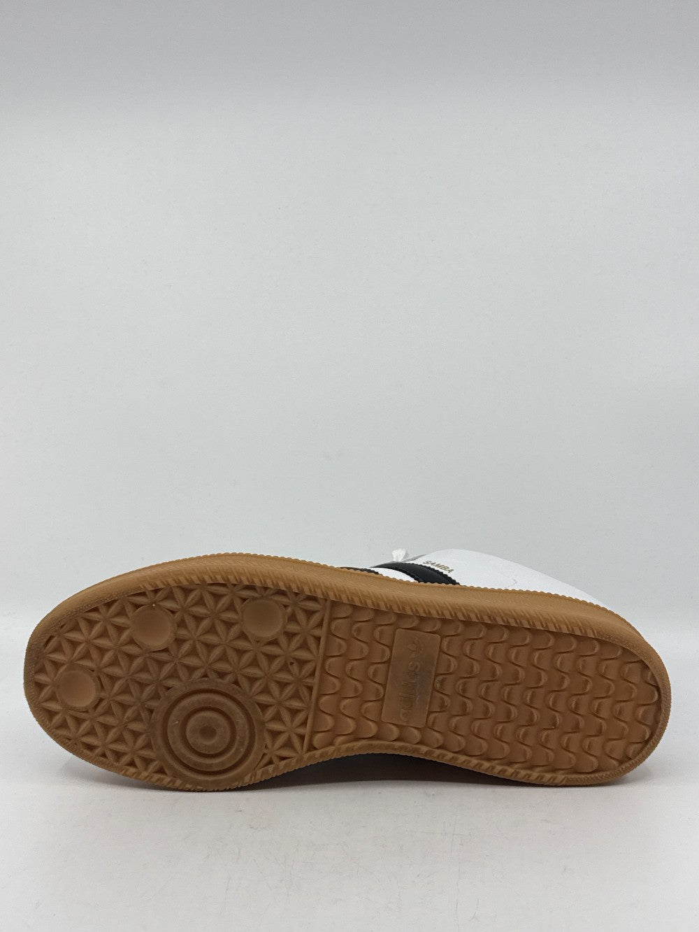 *USED/NO BOX* ADIDAS SAMBA XLG - WHITE BLACK GUM|41976