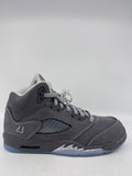 AJ 5 (GS) - WOLF GREY|42238