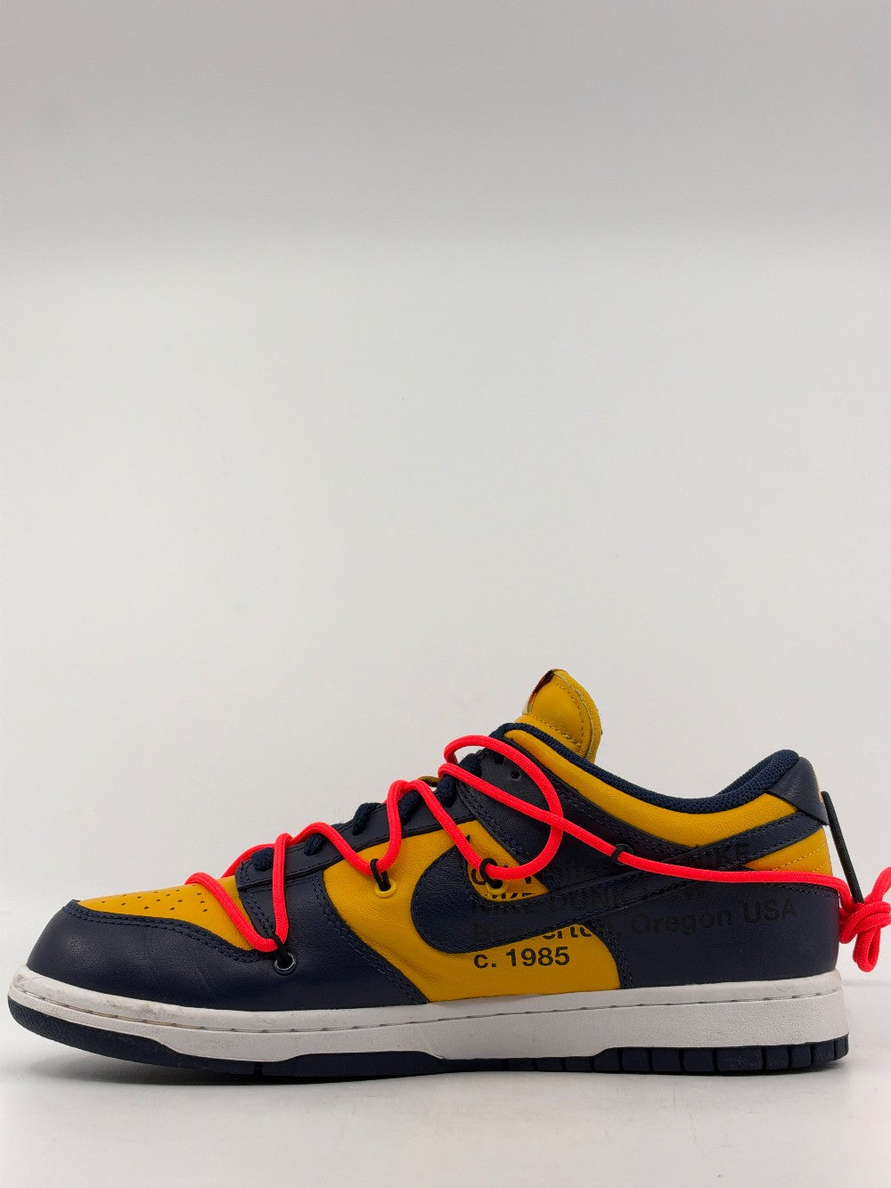NIKE DUNK LOW X OFF WHITE - UNIVERSITY GOLD|42296