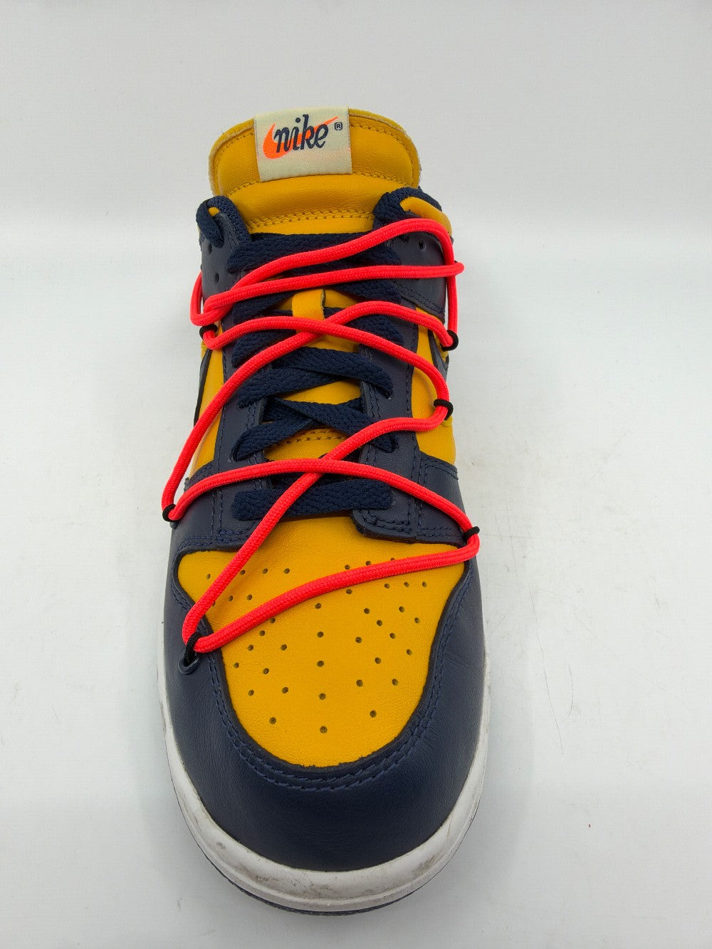NIKE DUNK LOW X OFF WHITE - UNIVERSITY GOLD|42298