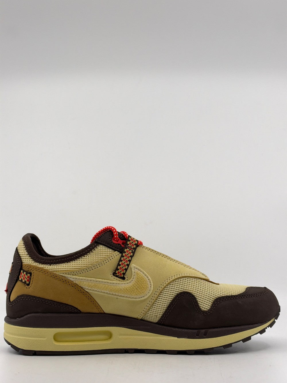 *USED* NIKE AIR MAX 1 X TRAVIS SCOTT - BAROQUE BROWN|42314