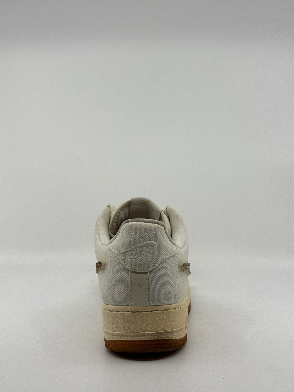 *USED* NIKE AIR FORCE 1 LOW X TRAVIS SCOTT - SAIL|42331