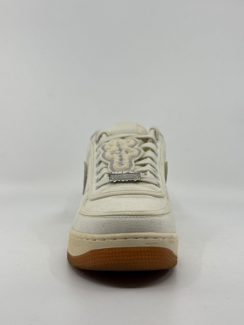 *USED* NIKE AIR FORCE 1 LOW X TRAVIS SCOTT - SAIL|42334