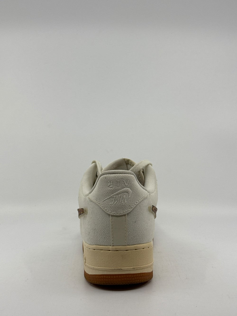 *USED* NIKE AIR FORCE 1 LOW X TRAVIS SCOTT - SAIL|42338