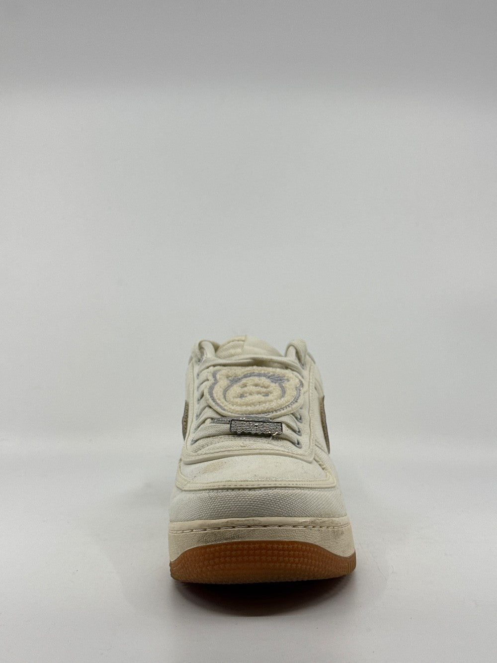 *USED* NIKE AIR FORCE 1 LOW X TRAVIS SCOTT - SAIL|42340