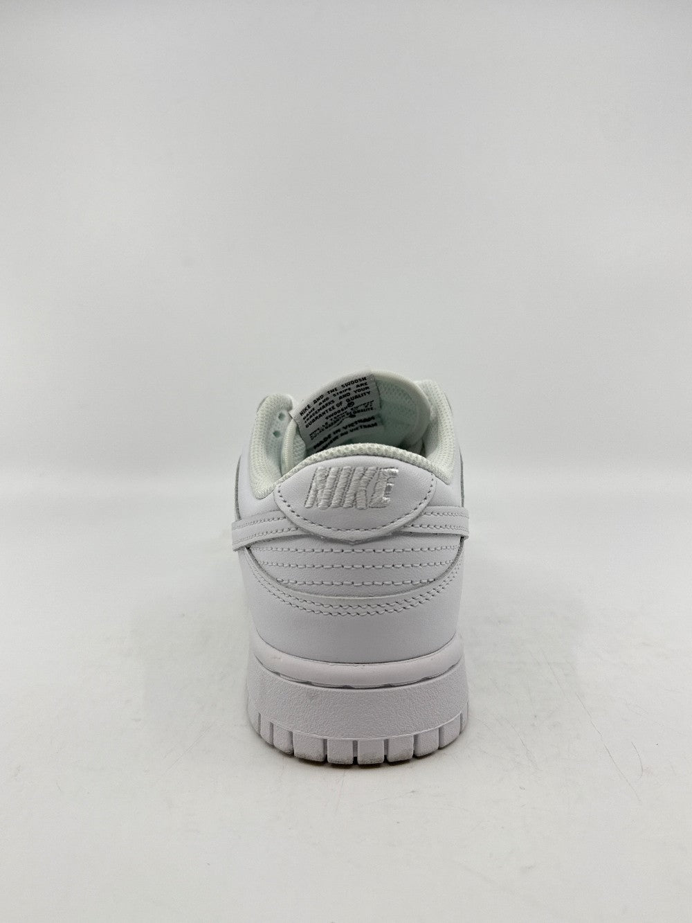 *USED* NIKE DUNK LOW (W) - TRIPLE WHITE (2021)|43098