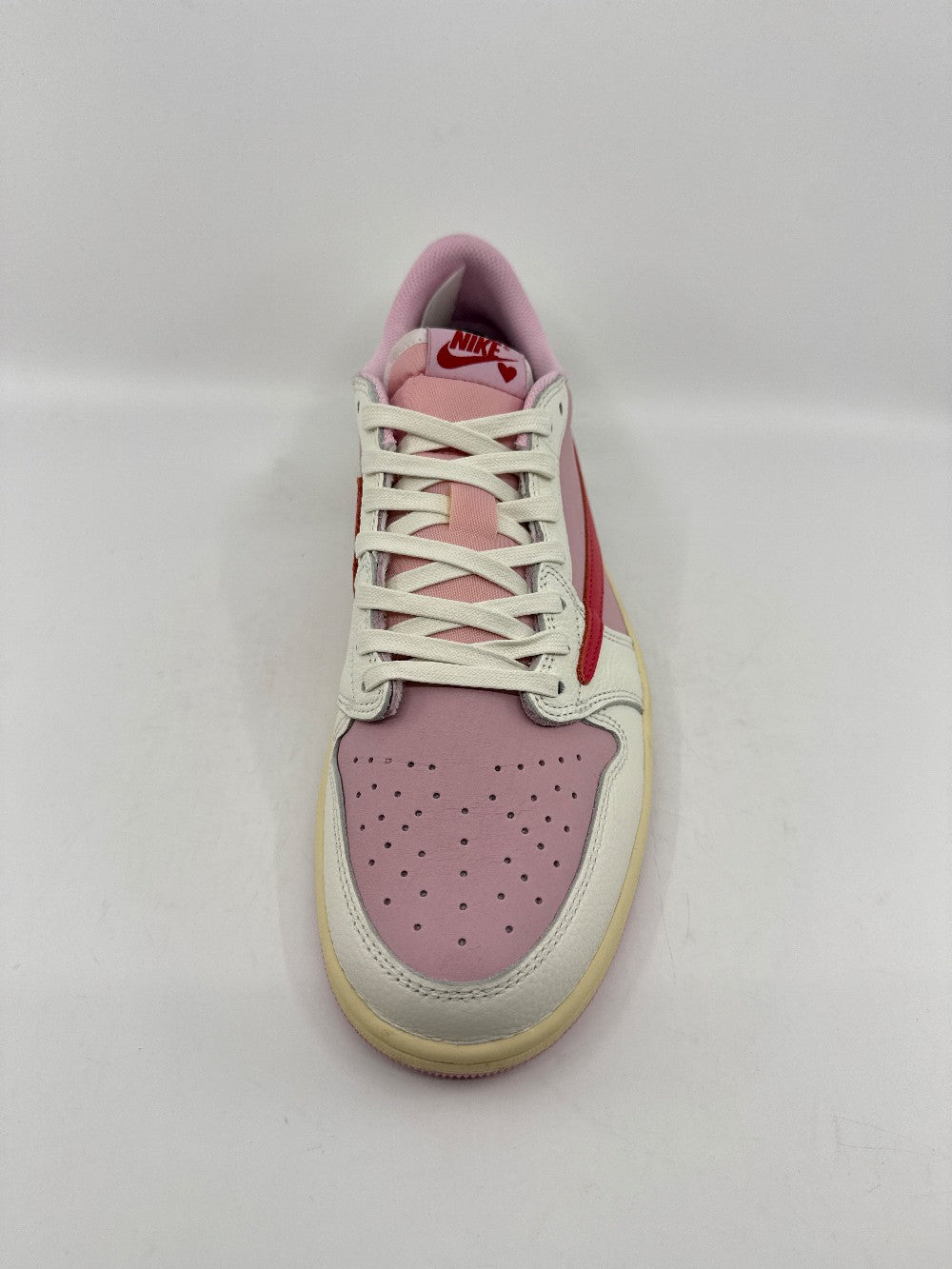 *USED* AJ 1 LOW X TRAVIS SCOTT - SAIL TROPICAL PINK|43177