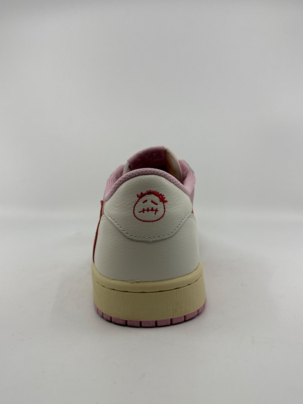 *USED* AJ 1 LOW X TRAVIS SCOTT - SAIL TROPICAL PINK|43179