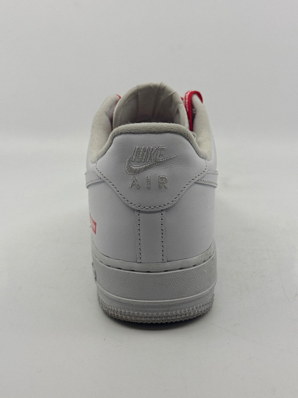 *USED* NIKE AIR FORCE 1 LOW X SUPREME - WHITE|43472