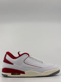 *USED* AJ 2/3 - WHITE VARSITY RED|43666
