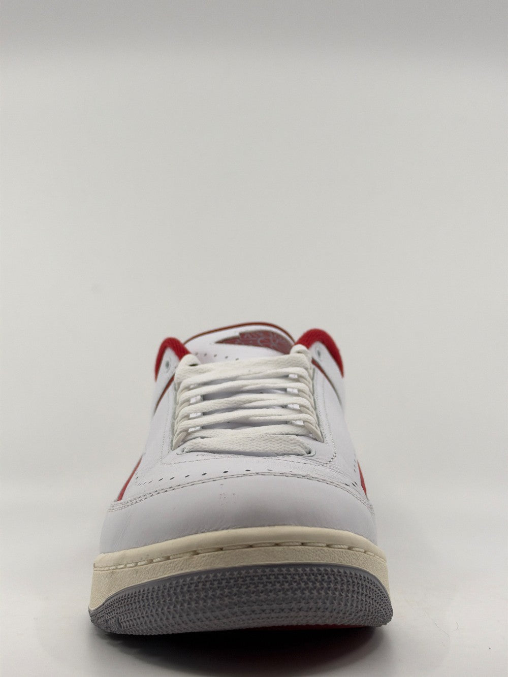 *USED* AJ 2/3 - WHITE VARSITY RED|43669