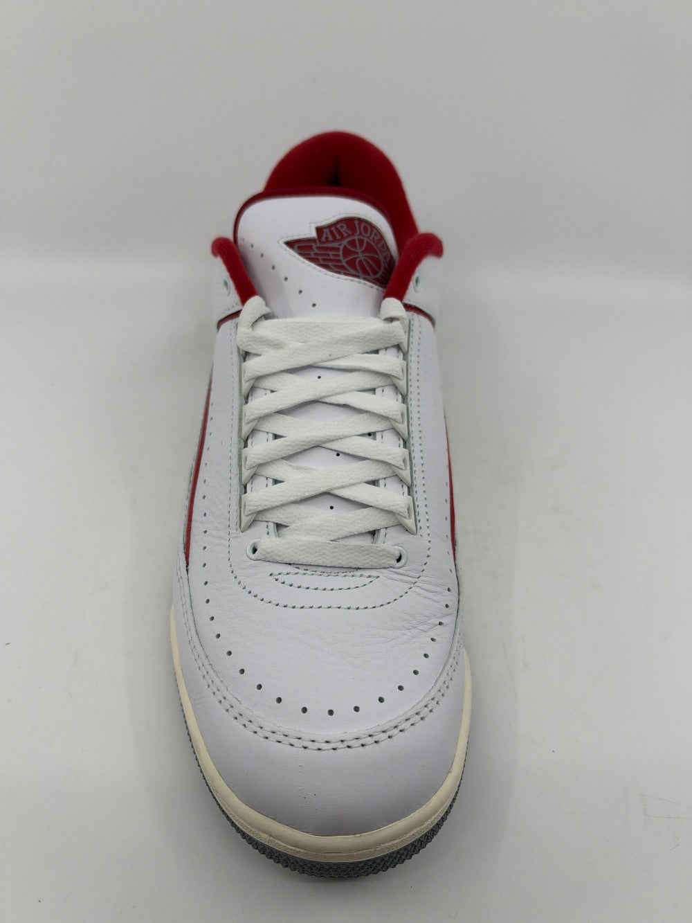 *USED* AJ 2/3 - WHITE VARSITY RED|43670