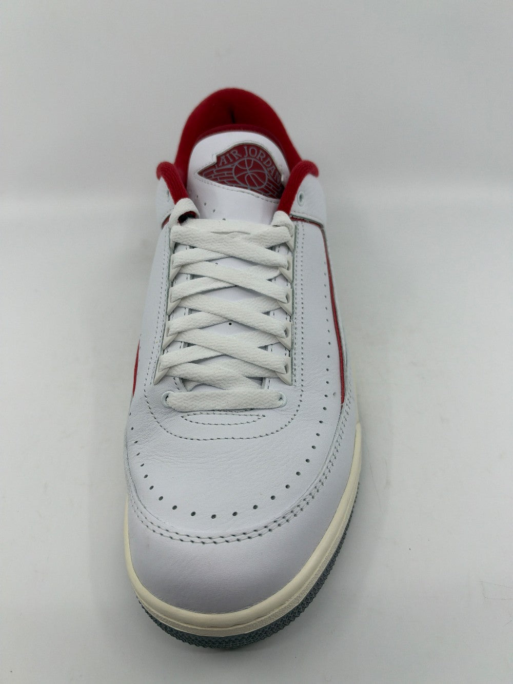 *USED* AJ 2/3 - WHITE VARSITY RED|43676
