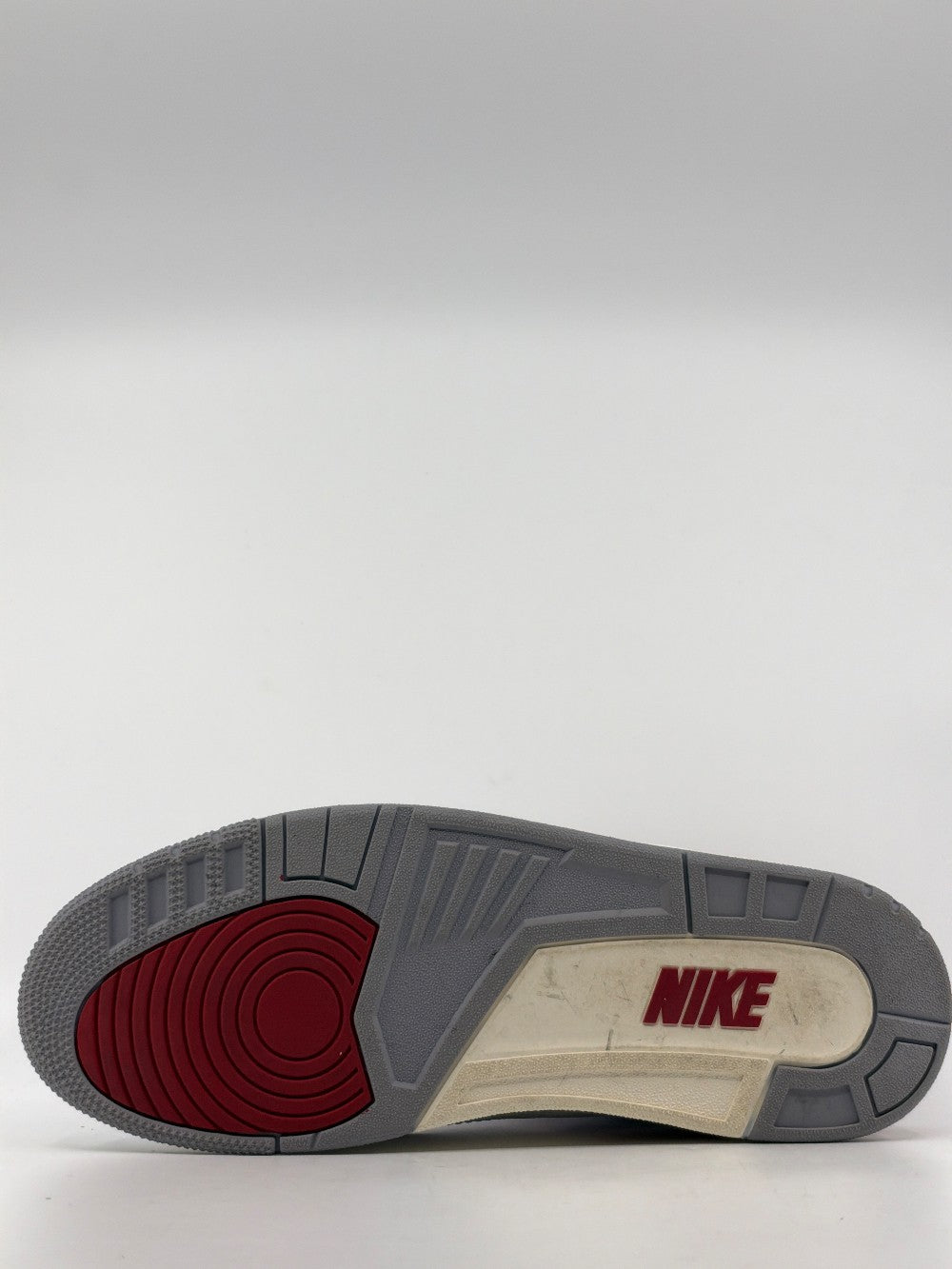 *USED* AJ 2/3 - WHITE VARSITY RED|43677