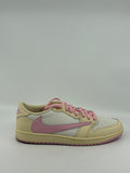 *USED* AJ 1 LOW X TRAVIS SCOTT - SHY PINK|44490
