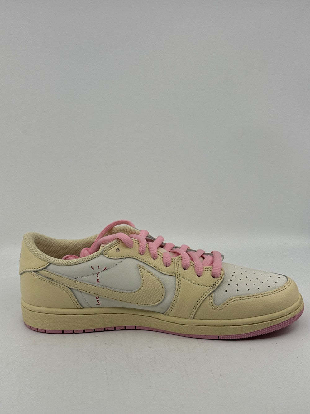*USED* AJ 1 LOW X TRAVIS SCOTT - SHY PINK|44498