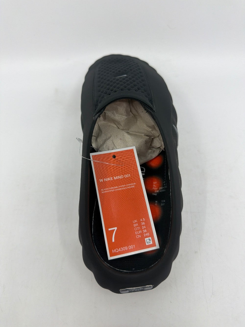 NIKE MIND 001 SLIDE (W) - BLACK CHROME|44576