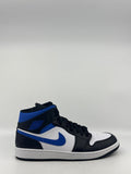 AJ 1 MID - WHITE BLACK RACER BLUE|44613