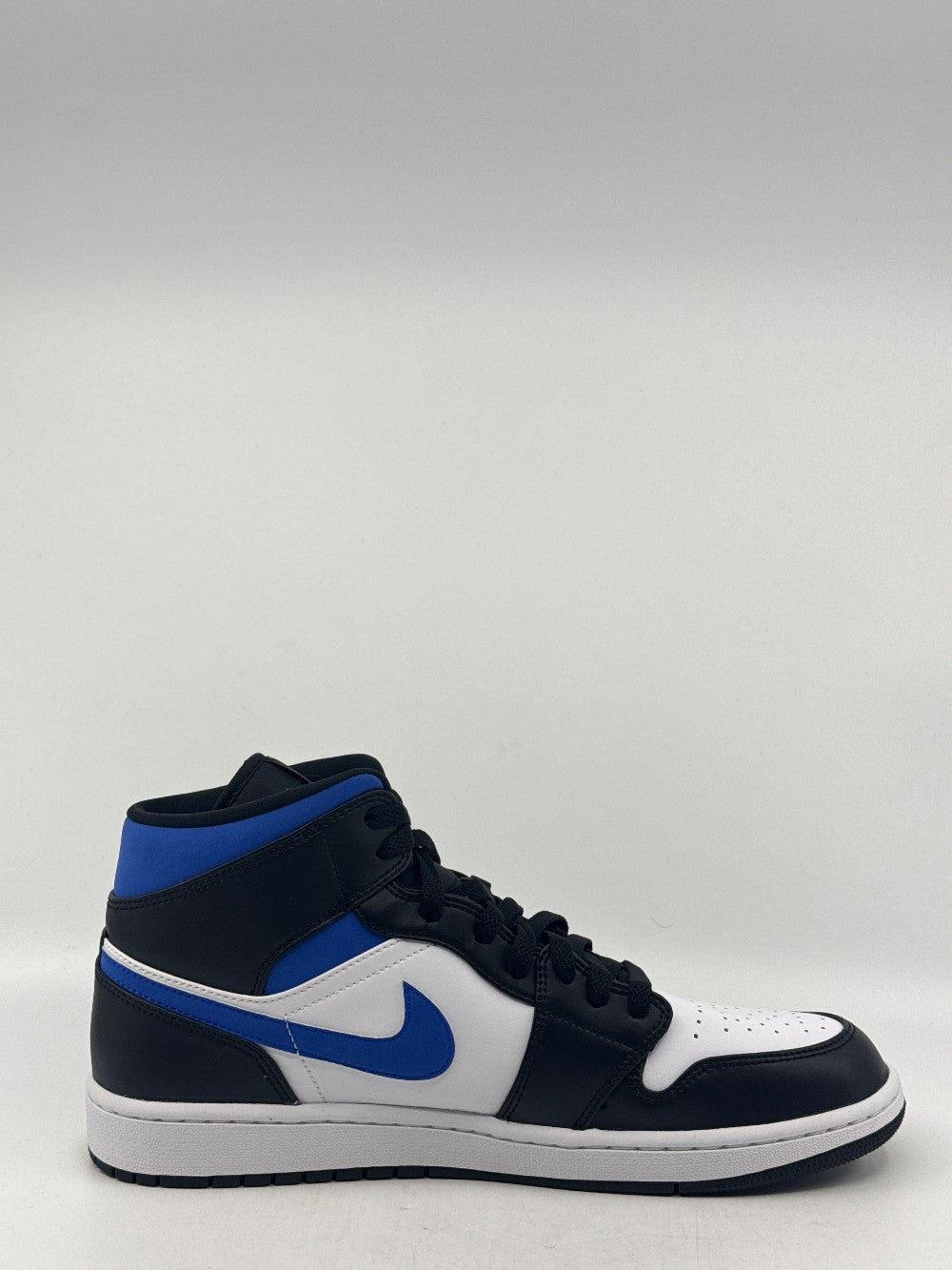 AJ 1 MID - WHITE BLACK RACER BLUE|44621