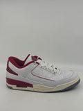 *USED* AJ 2/3 - WHITE VARSITY RED|44751