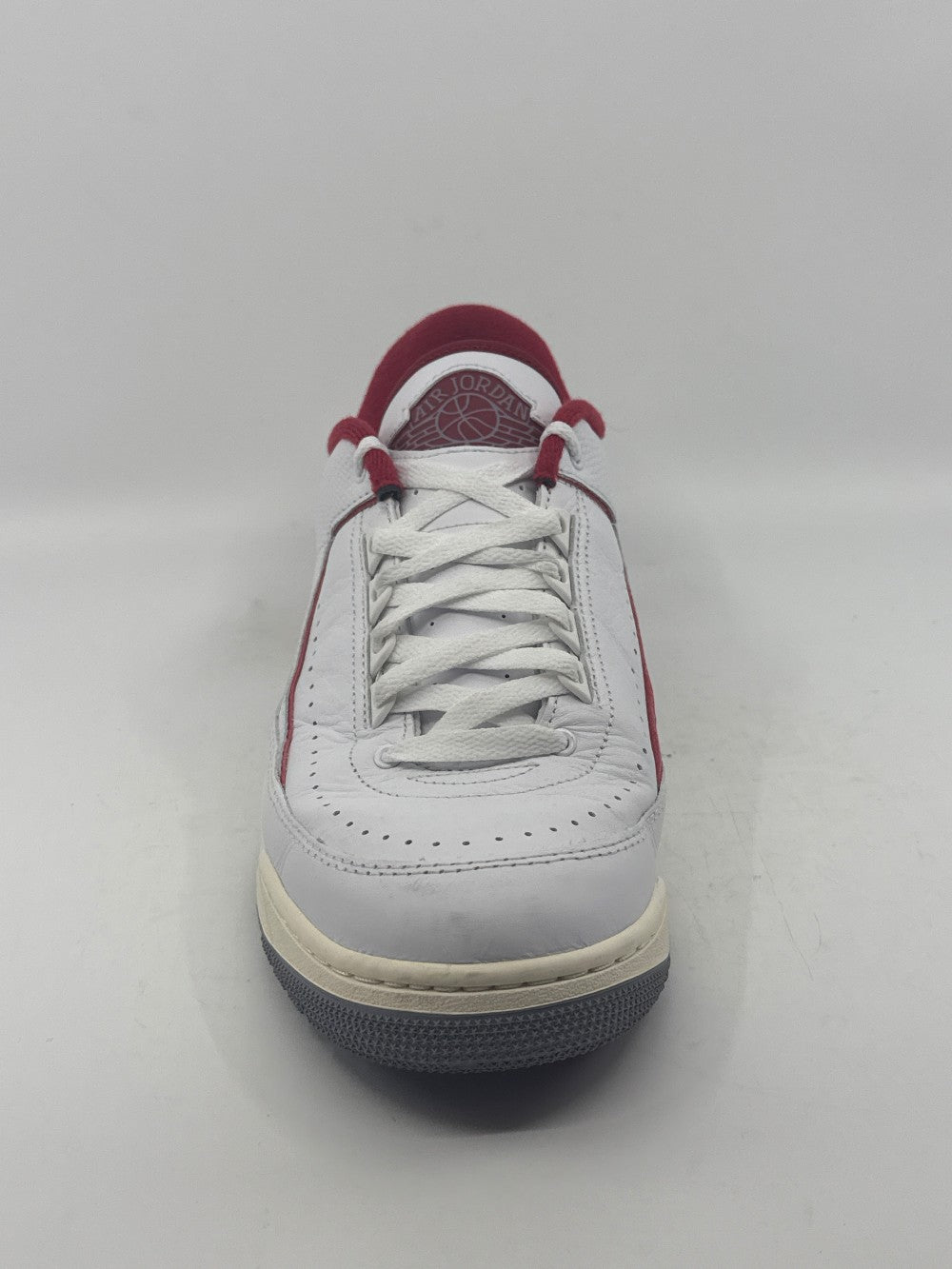 *USED* AJ 2/3 - WHITE VARSITY RED|44754
