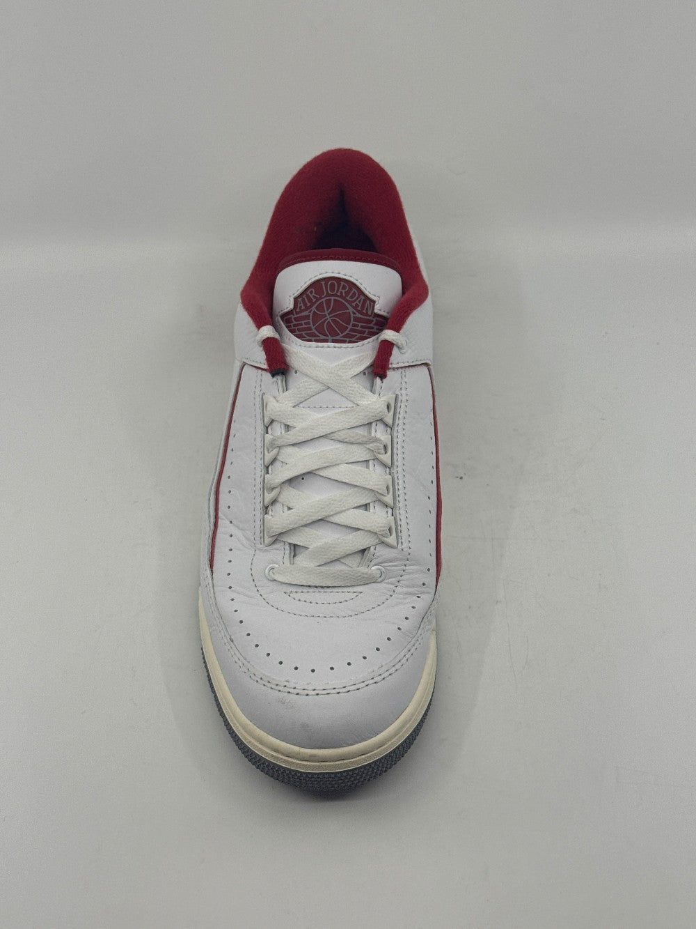 *USED* AJ 2/3 - WHITE VARSITY RED|44755